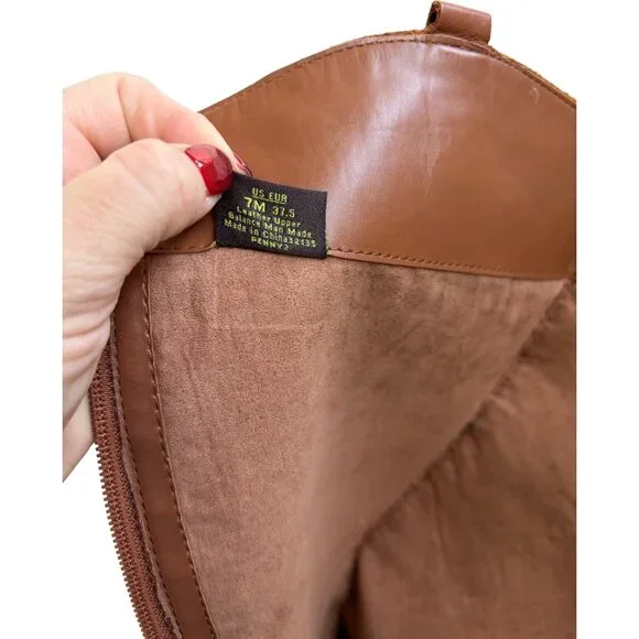 Sam Edelman Penny riding boots women’s 7 whiskey - Picture 9 of 9